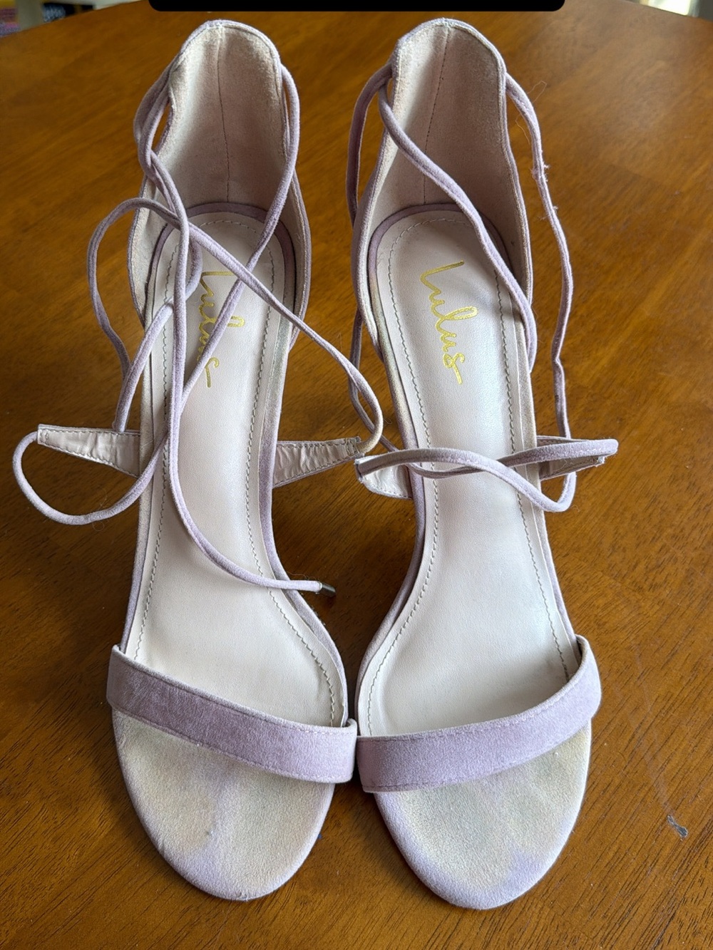 Lulus dusty lavender heels